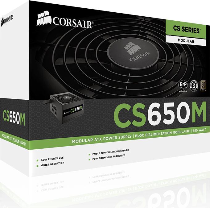 Produktbild Corsair Cs650m (650 W)
