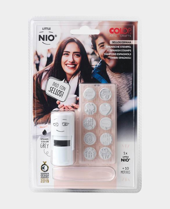 Produktbild Colop Stempel Little NIO Set sellos espana, 10-teilig