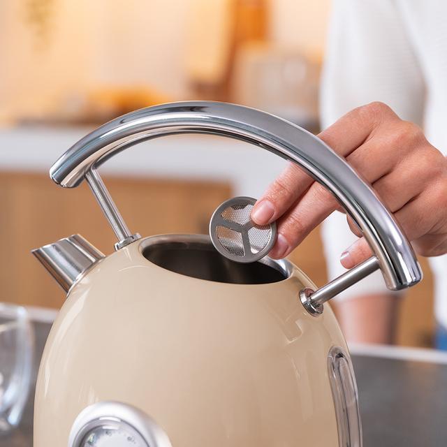 Image du produit Cecotec Hervidor De Agua Thermosense 420 Vintage Light Beige (1.80 l)