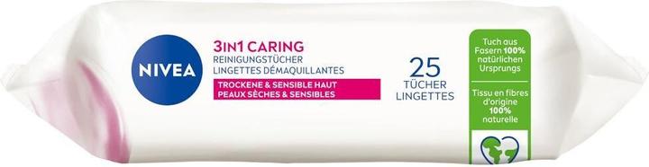 Produktbild NIVEA 3in1 Pflegende Reinigungstücher (Reinigungstücher, 25 ml)