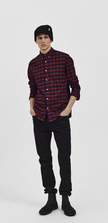 Produktbild Selected Homme Schwarze Slim Fit Jeans (33)