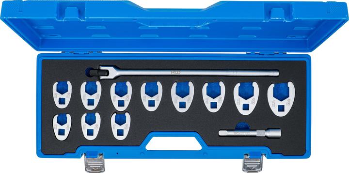 Produktbild BGS Hahnenfussschlüssel-Satz (21 mm, 22 mm, 23 mm, 24 mm, 25 mm, 26 mm, 27 mm, 28 mm, 30 mm, 32 mm, 20 mm)