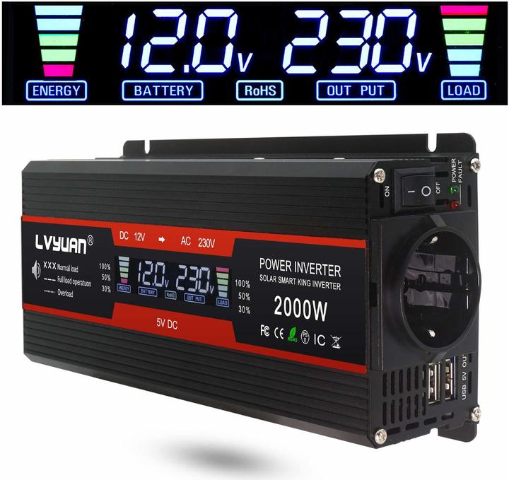 Actual product image Lvyuan Inverter