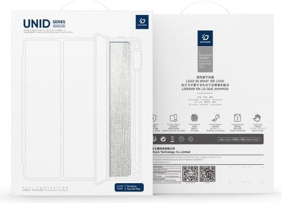 Actual product image Dux Ducis Unid Series Leather Bookcover Cover (Galaxy Tab S9 FE+, Galaxy Tab S10+, Galaxy Tab S9+)