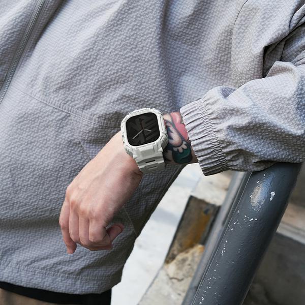 Produktbild Skinarma Band+Case Mecha 2in1 Apple Watch 49mm navy