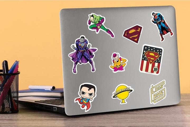 Actual product image Superman Deluxe Character Stickers (Pack of 50)