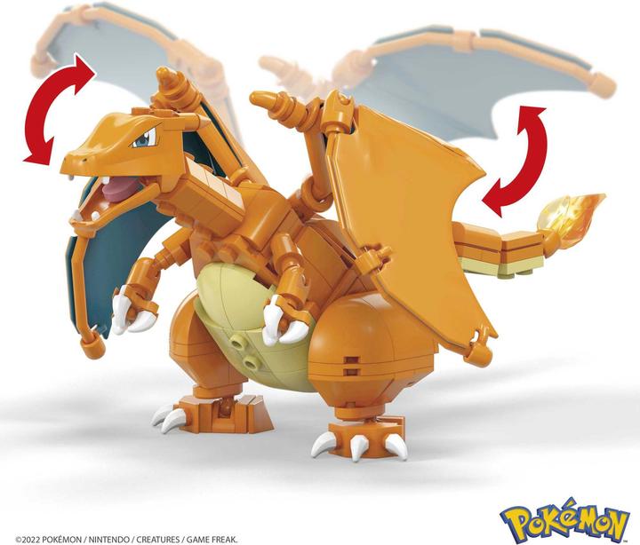 Actual product image Mega Construx Pokemon building set - Glurak