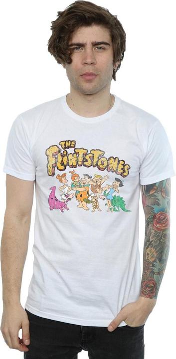 Produktbild The Flintstones Group Distressed TShirt (M)