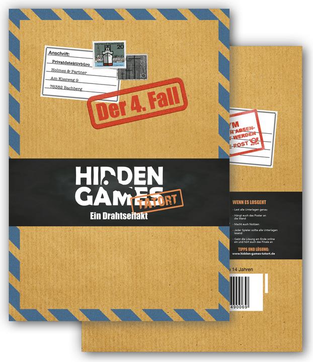 Actual product image Hidden Games Case 4 - A tightrope act (German)