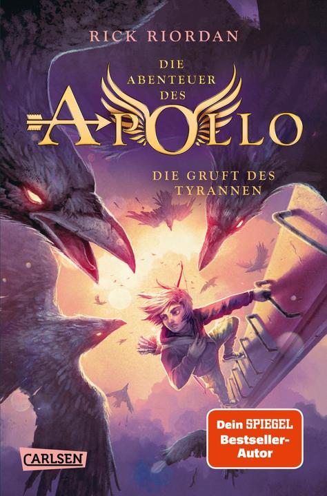 Actual product image Die Abenteuer des Apollo 4: Die Gruft des Tyrannen (Rick Riordan., German)