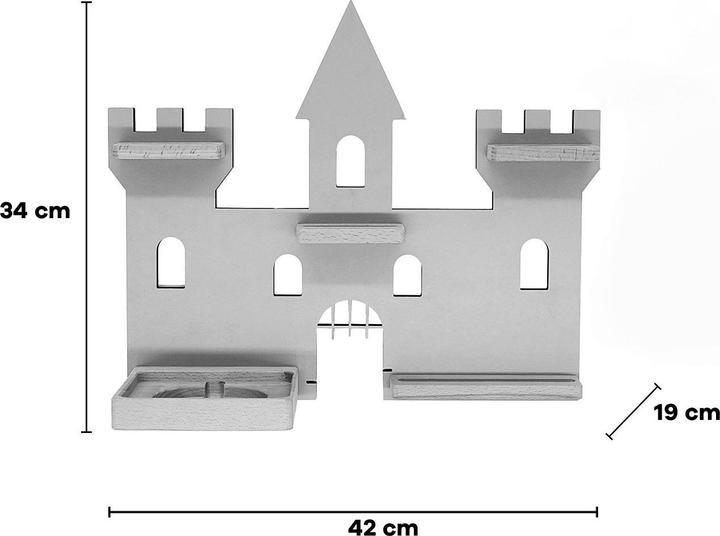 Image du produit VCM Étagère Château Enfants Toniebox Tonies