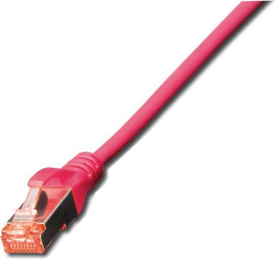 Immagine prodotto Digitus Cavo patch SFTP/PIMF CAT6 2m 4x2AWG 27/7 2xRJ45 magenta (S/FTP, CAT6, 2 m)