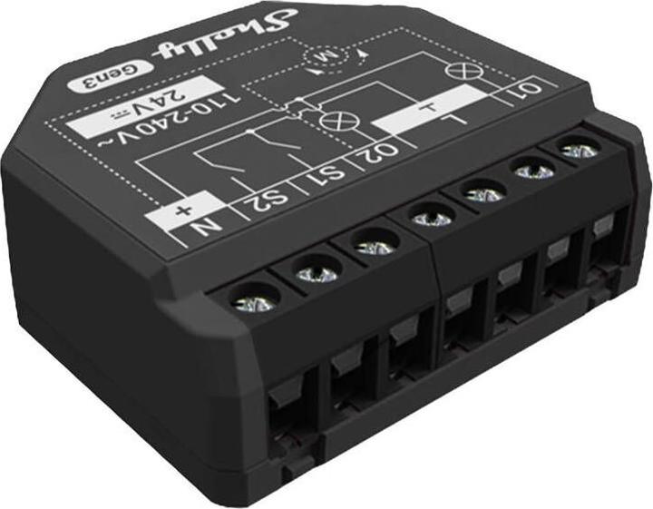 Produktbild Shelly 2PM Gen3 (Schaltaktor)