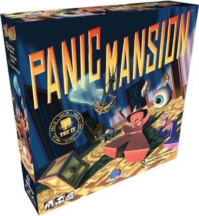 Image du produit Blue Orange Panic Mansion Le Manoir Infernal (Français, Allemand, Anglais, Italien)