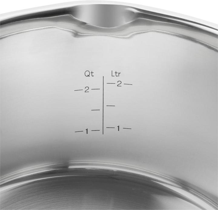 Actual product image Zwilling 1009149 Simplify stainless steel saucepan set (20 cm, Pan set + pot set, Stainless steel)