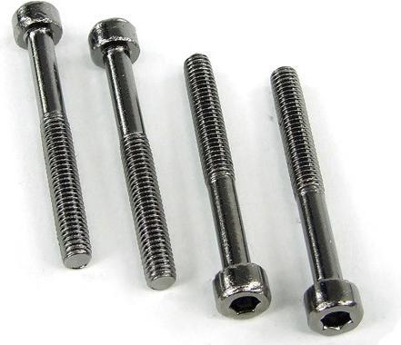 Aquatuning Vis DIN 912 M4 x 35 Allen (4 pcs.) nickel noir