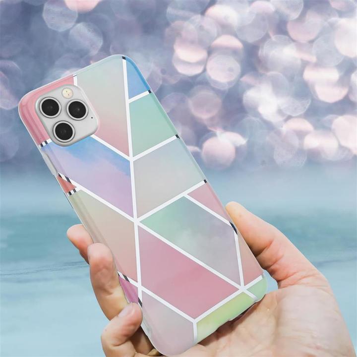 Immagine prodotto Cadorabo IMD TPU Colourful Marble Cover (Apple iPhone 12, Realme 12 Pro+)