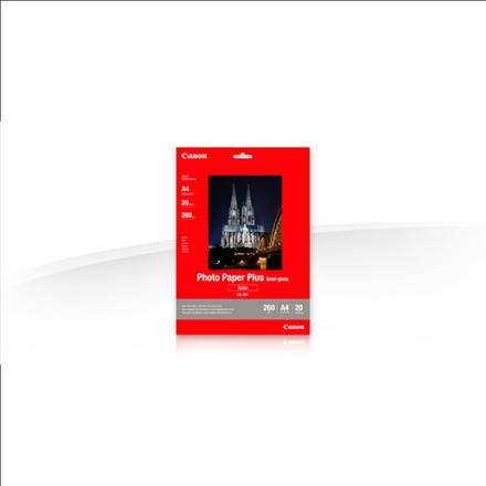 Produktbild Canon SG-201 Plus Semi-Gloss (260 g/m², 10 x 15 cm, 50 x)