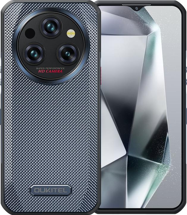 Image du produit Oukitel WP35 5G (6.6" - NFC - 11 000 mAh - 256 Go, 8 Go RAM) Noir (256 Go, Gris, 6.60", 64 Mpx, 5G)