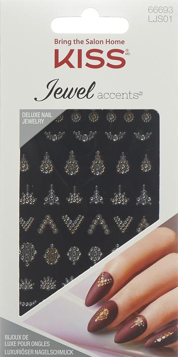 Immagine prodotto KISS Accenti gioiello (Decorazione unghie, Argento)