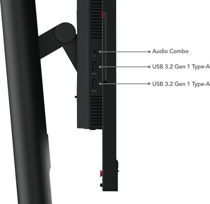 Actual product image Lenovo ThinkVision T24mv-30 (1920 x 1080 pixels, 23.80")