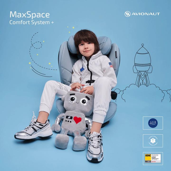 Actual product image Avionaut MaxSpace Comfort System + (Booster seat, ECE R129/i-Size Standard)