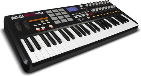 Produktbild Akai Professional MPK49, USB/MIDI, 49 Tasten (Keyboard)