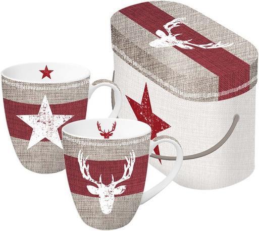 Mug Set Go Fashion Deer&Star (2 x)