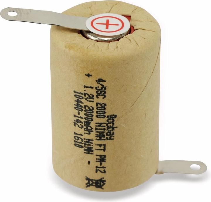 Produktbild Goobay 4/5 Sub-C, 2000 mAh, Lötfahne (Z) (1 Stk., Sub-C, 2000 mAh)