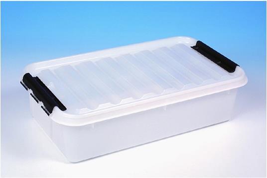 Immagine prodotto Ebnat Scatola di trasporto con coperchio e rotelle (31 l)