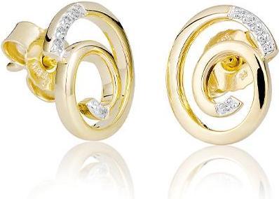 Image du produit Breuning BIJOUX DE L'OREILLE - BRILLE. 0,05 Ct. H/si (Or 750/18 K)