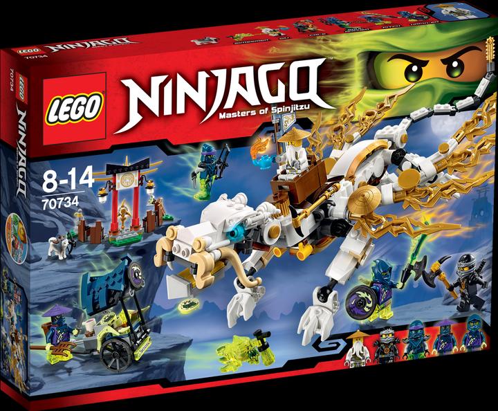 Immagine prodotto LEGO Ninjago Il Dragone del Maestro Wu (70734, LEGO Ninjago)