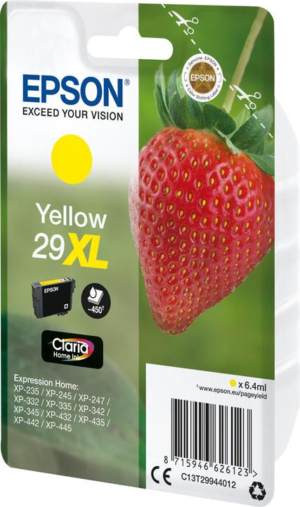 Produktbild Epson Sglpck Yellow 29xl Home Ink (Y)