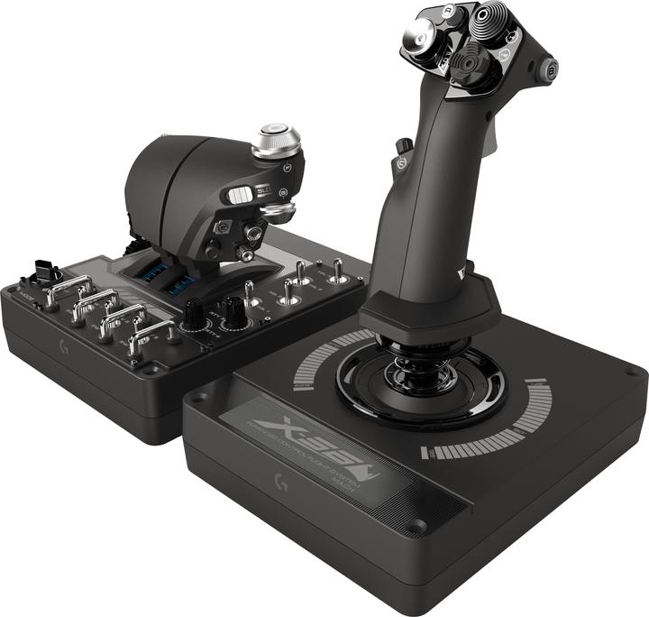 Logitech G X56 HOTAS USB Schwarz (PC)