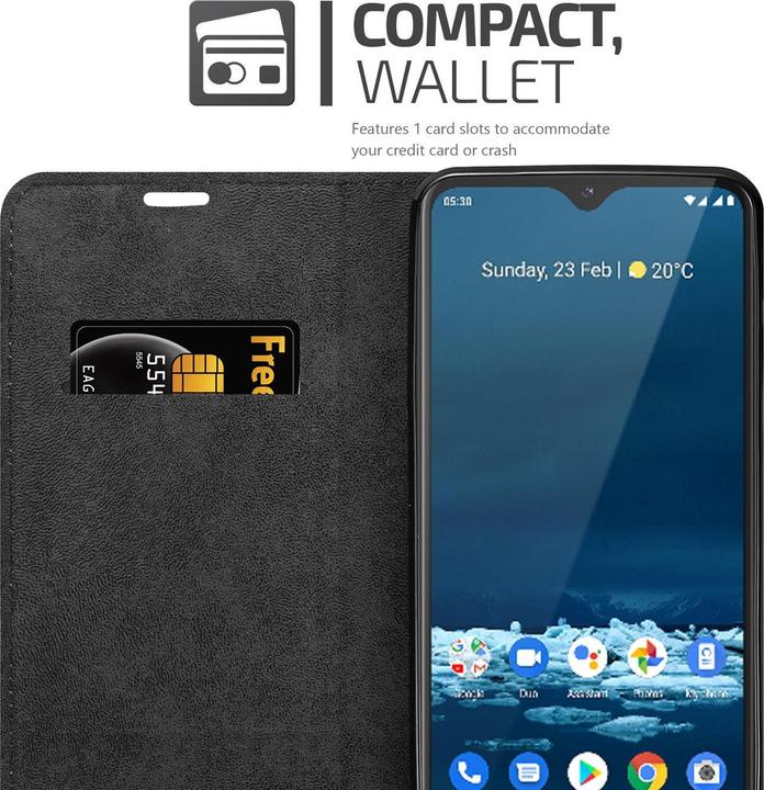 Productafbeelding Cadorabo Boek Onzichtbare Magneethoes (Nokia 5.3)