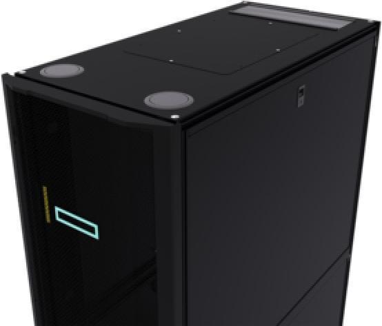 Actual product image HPE E Enterprise Shock Rack G2 42U (42 RU, 19 inch rack)