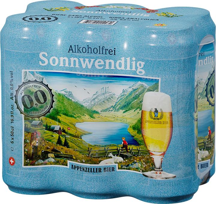 Actual product image Appenzeller Bier App. Sonnwendlig (6 x 50 cl)