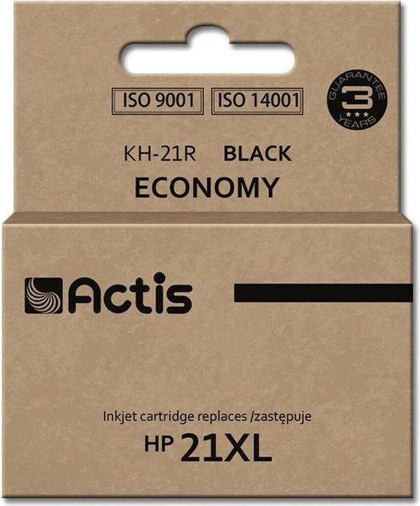Actual product image Factis KH-21R ink cartridge for HP printer 21XL C9351A replacement - Compatible - Ink (FC)