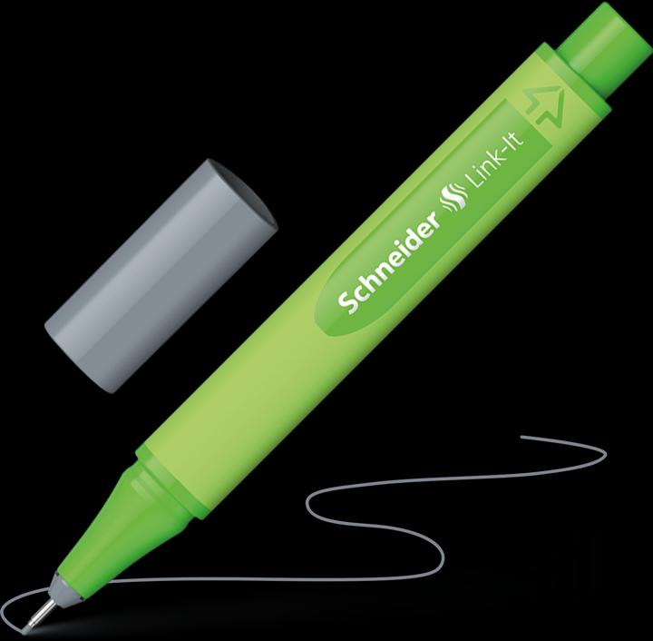 Schneider Fineliner Link-It - Anthrazit (Silber, 1 x)