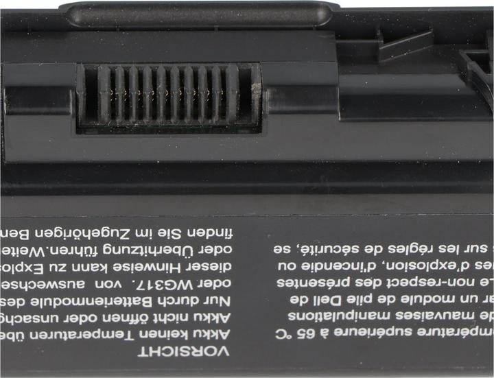 Actual product image Dell Battery XPS M1730, 312-0680, HG307, WG317 (6 Cells, 6600 mAh)