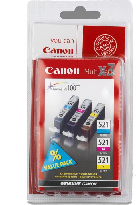 Image du produit Canon Cli-521 (M, C, Y)