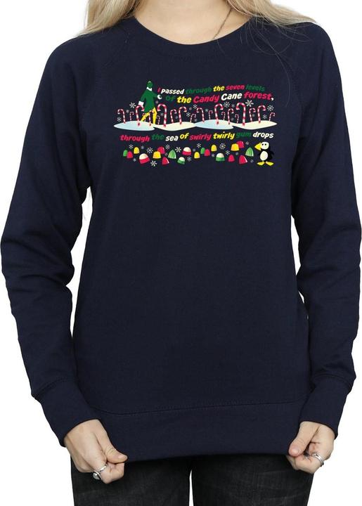 Immagine prodotto Elf Candy Cane Forest Felpa Donna (L)