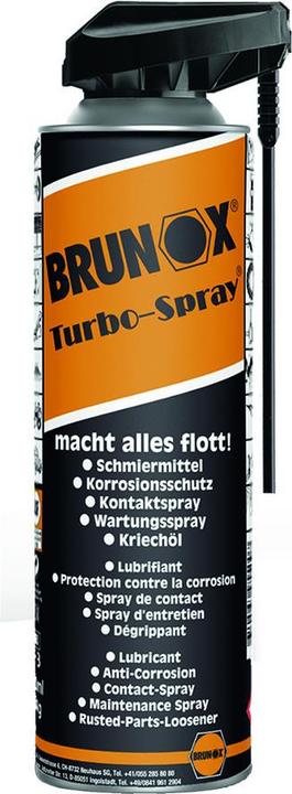 Brunox Huile pénétrante Turbo-Spray (500 ml)