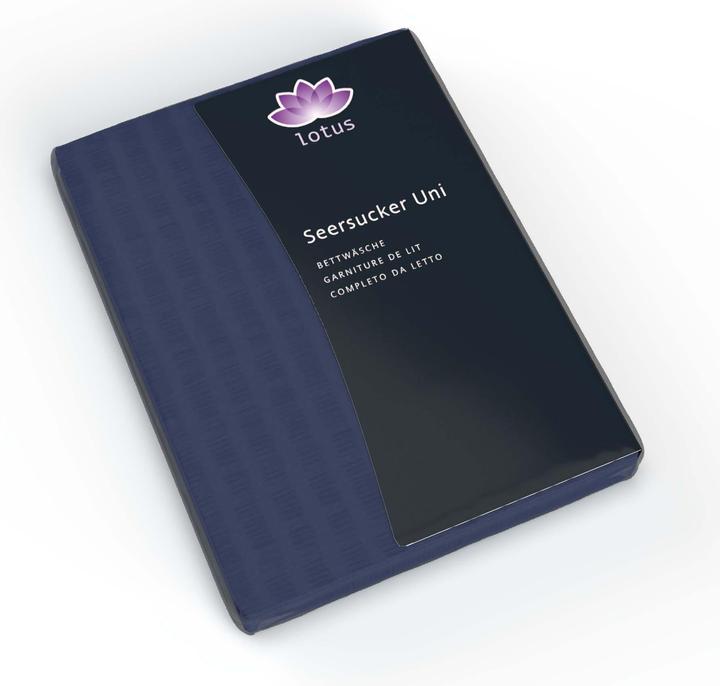 Actual product image Lotus Bettwaren Seersucker (Duvet cover, 200 x 210 cm)
