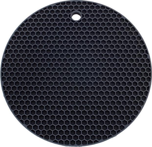 LotusGrill Potholders rotondo antracite (Silicone)
