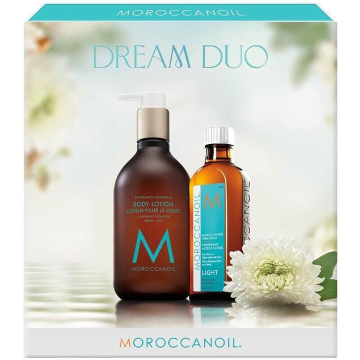 Immagine prodotto Moroccanoil Dream Duo Light 460 (Set per la cura dei capelli)