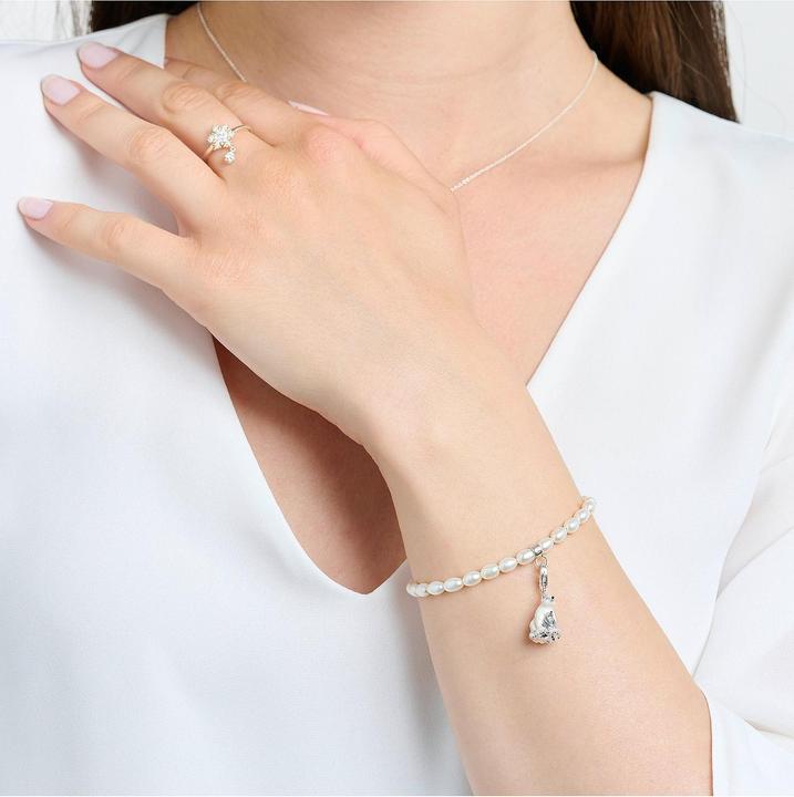 Immagine prodotto Thomas Sabo Ciondolo con orsi polari in argento (Argento 925, Smalto)