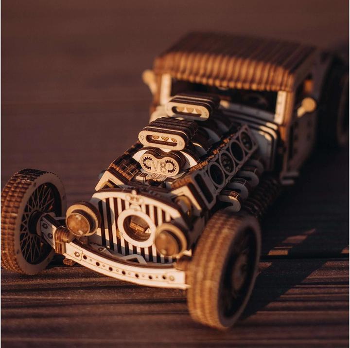Immagine prodotto Wood Trick Hot Rod - Kit 3D in legno