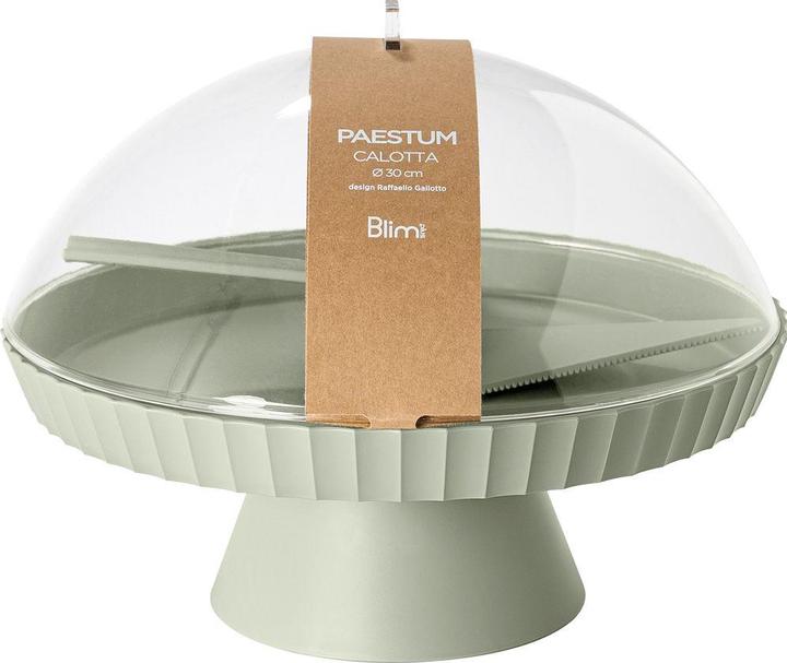 Productafbeelding Blim Plus Schaal op voet Agora met muts en taartheffer ø 30 cm