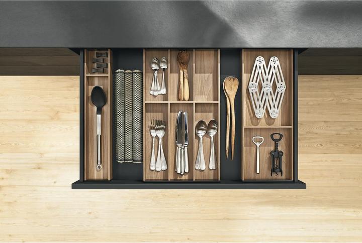 Produktbild Blum Schubladenrahmen AMBIA-LINE Holzdesign schmal 100mm